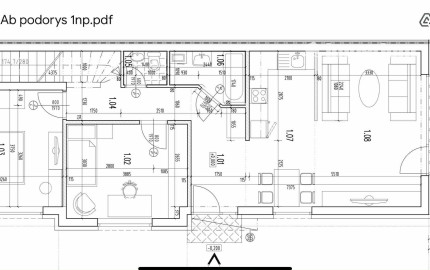 Veľké Dvorníky - predaj 3 izb. bytu so záhradkou a dvoma parkovacími miestami.