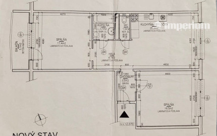 Na predaj pôvodne 3.izb. byt, kompletná rekonštrukcia, Bratislava - Petržalka, Jasovská ulica.