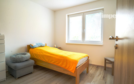 Na predaj 4 izb. bungalov v Kvetoslavove na 6,2 árovom pozemku.