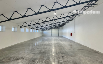 Prenájom skladových / výrobných priestorov 2km od Dunajskej Stredy, Kostolné Kračany - Šipošovské Kračany. Warehouse and production hall for a rent.