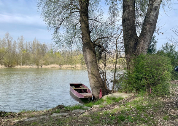 Na predaj rekreačný pozemok pri Dunaji v rekrečnej časti obce Bodíky