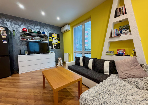 Dunajská Streda - predaj 2 izb. bytu s balkónom a vlastným kúrením v okrajovej časti mesta, ulica Nová Ves.