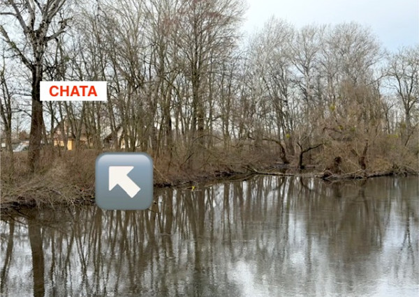 Ohrady – predaj celoročne obývateľnej záhradnej chaty v rekreačnej časti pri Klátovskom ramene.