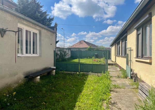 Na predaj 4izb. starší rodinný dom na 8 árovom pozemku v obci Lehnice -Sása.